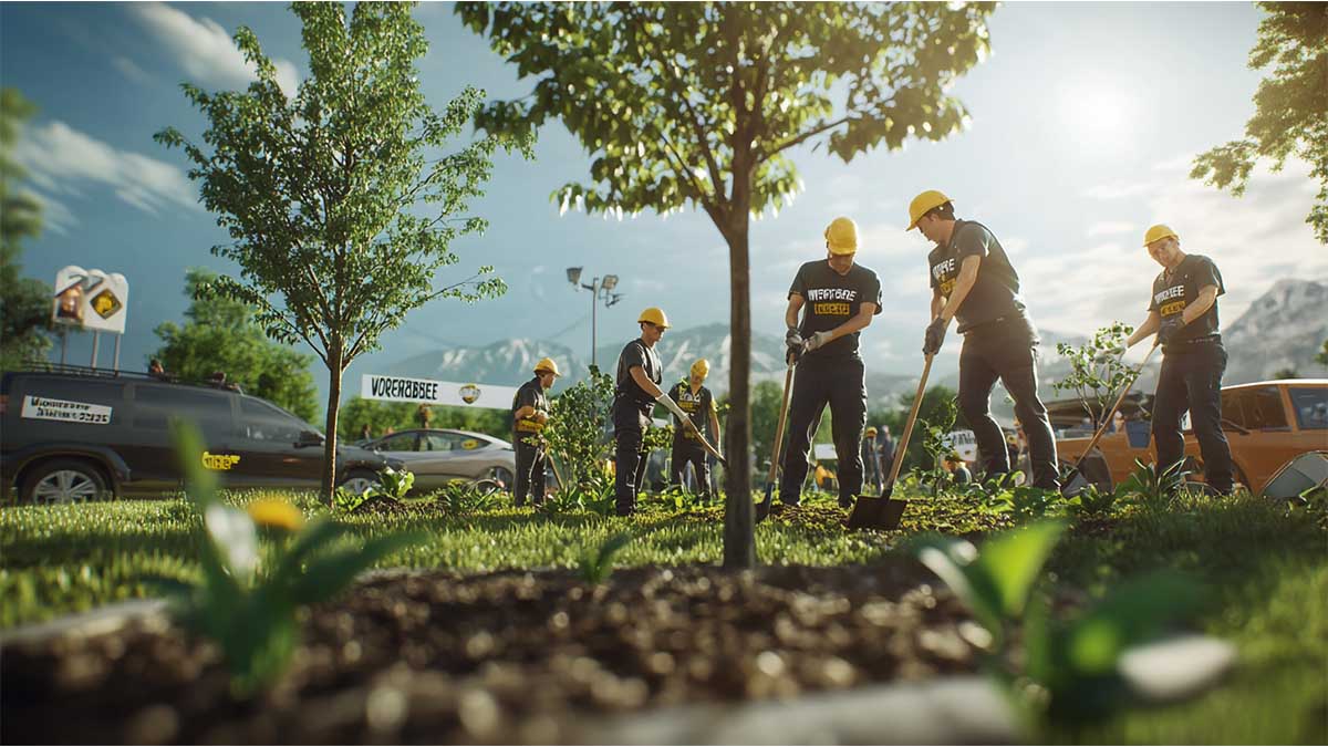 Workersbee, 더 푸른 미래를 위해 손을 잡다 - 2025 Arbor Day 이니셔티브