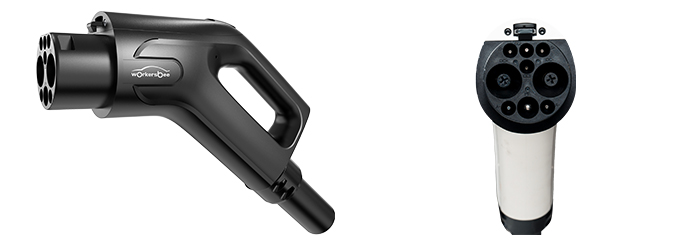 For GB/T DC charging equipment requiring up to 350A without a liquid-cooling circuit.